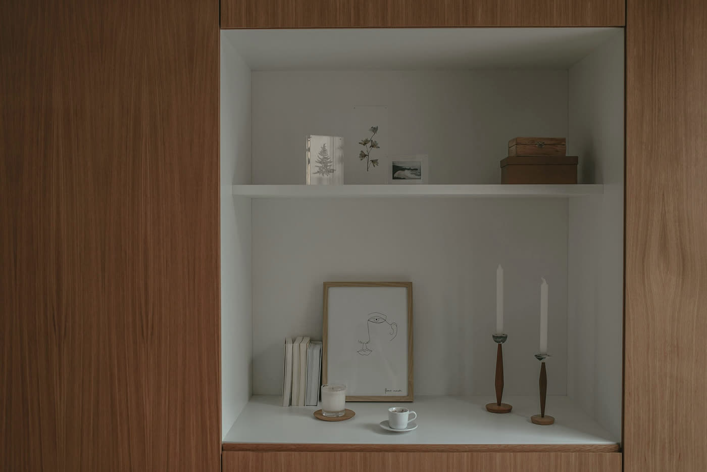 Cabinet boxes in use